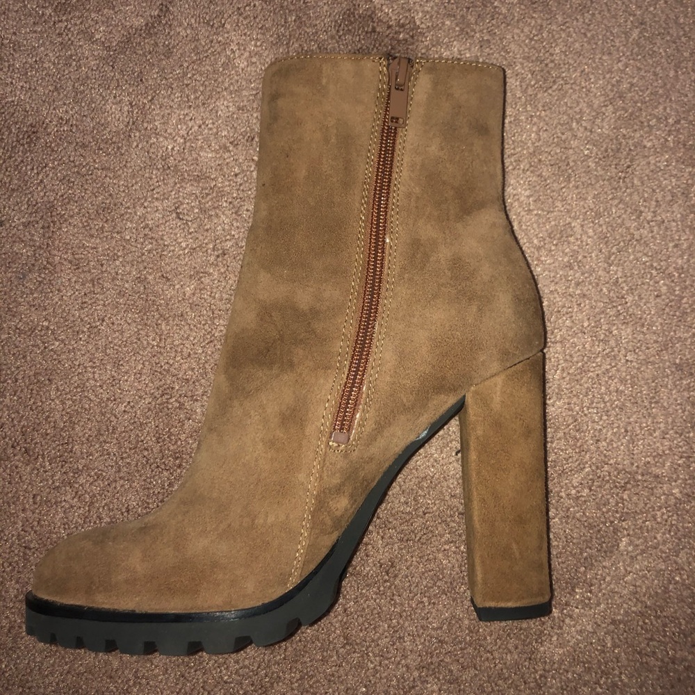 Aldo suede booties